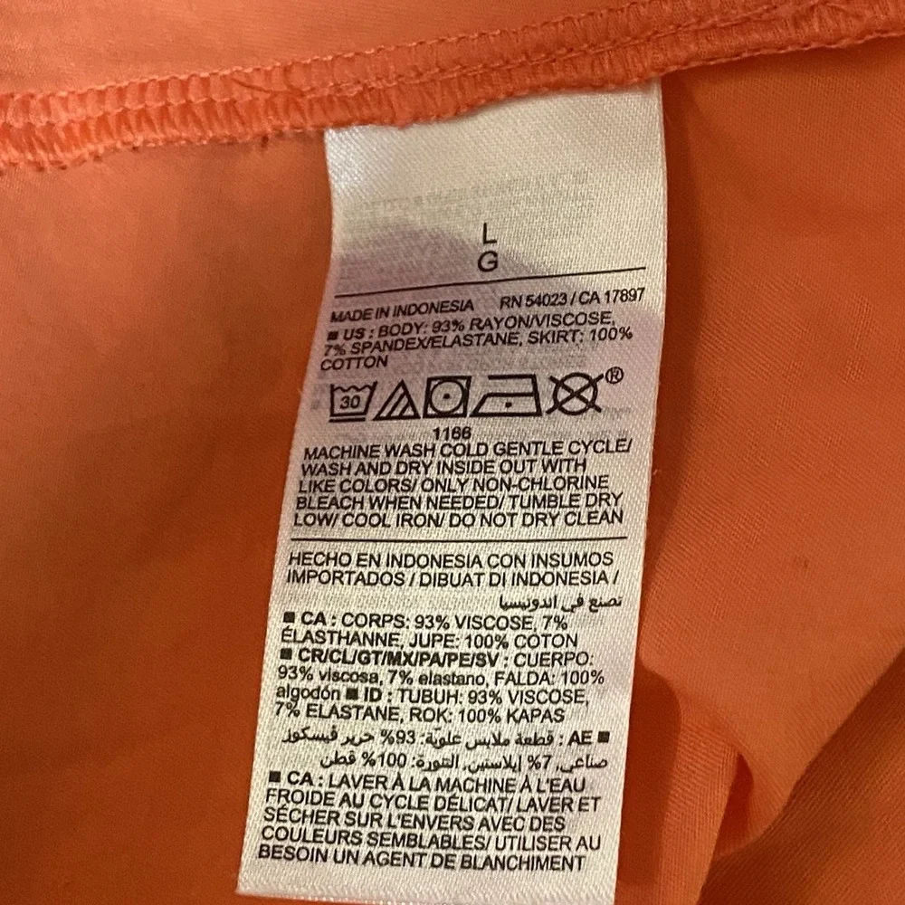 Old Navy Women Dress Ribbed Tank Long Midi Racerback Coral Pink Size Medium‎